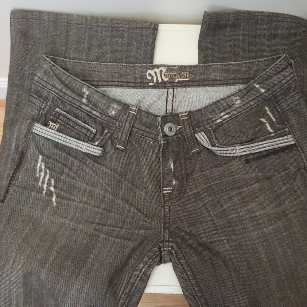 Perfect/Unique MissMe Jeans, mildly distressed